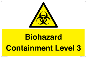 Biohazard  Containment Level 3